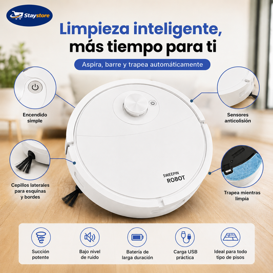 CleanBot Pro - Limpia tus pisos sin esfuerzo