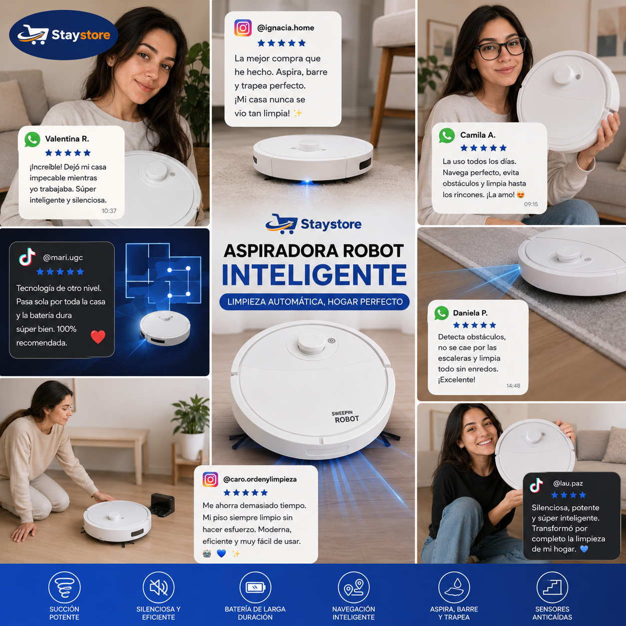 CleanBot Pro - Limpia tus pisos sin esfuerzo